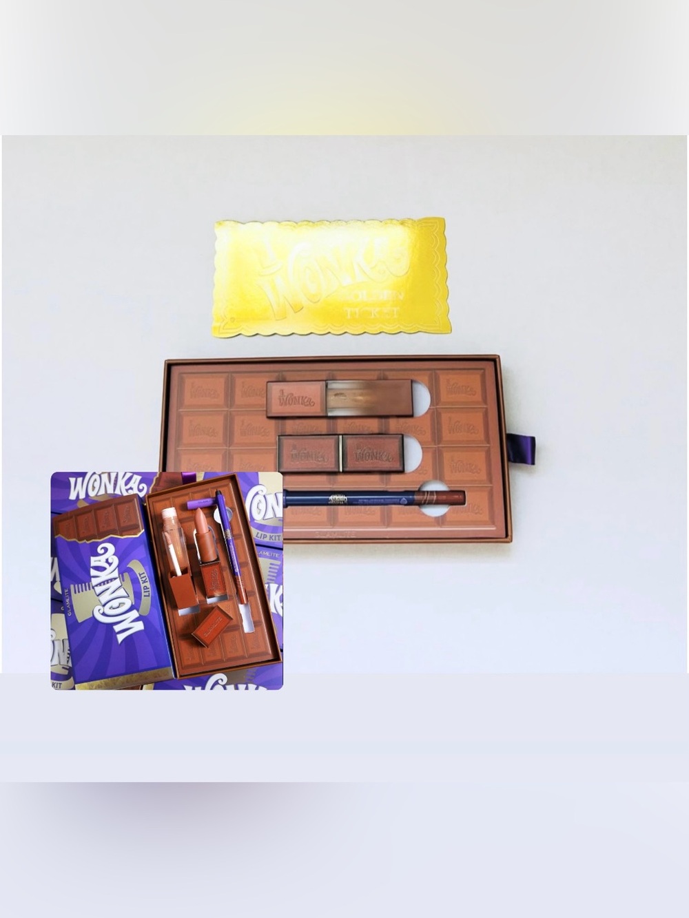 Wonka X Glamlite Lip Kit